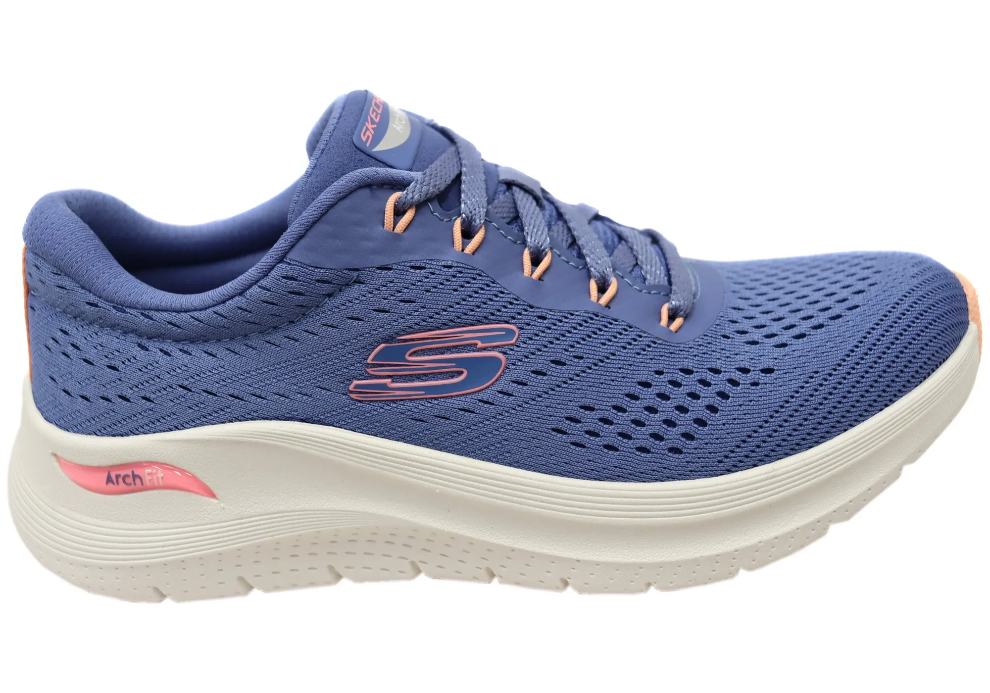 Skechers Womens Arch Fit 2.0 Big League Comfortable Shoes Everyday Casual Luxurious Touch
