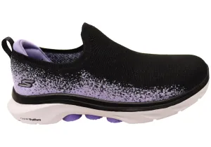 Hyperlock Heel Cage Skechers Womens GOwalk 7 Zaida Comfortable Slip On Shoes