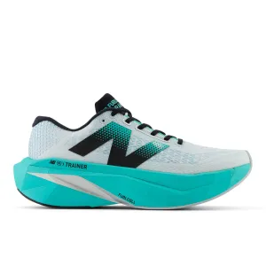MEN'S FUELCELL SUPERCOMP TRAINER V3 - D - W4 WHITE/CYBER evening run