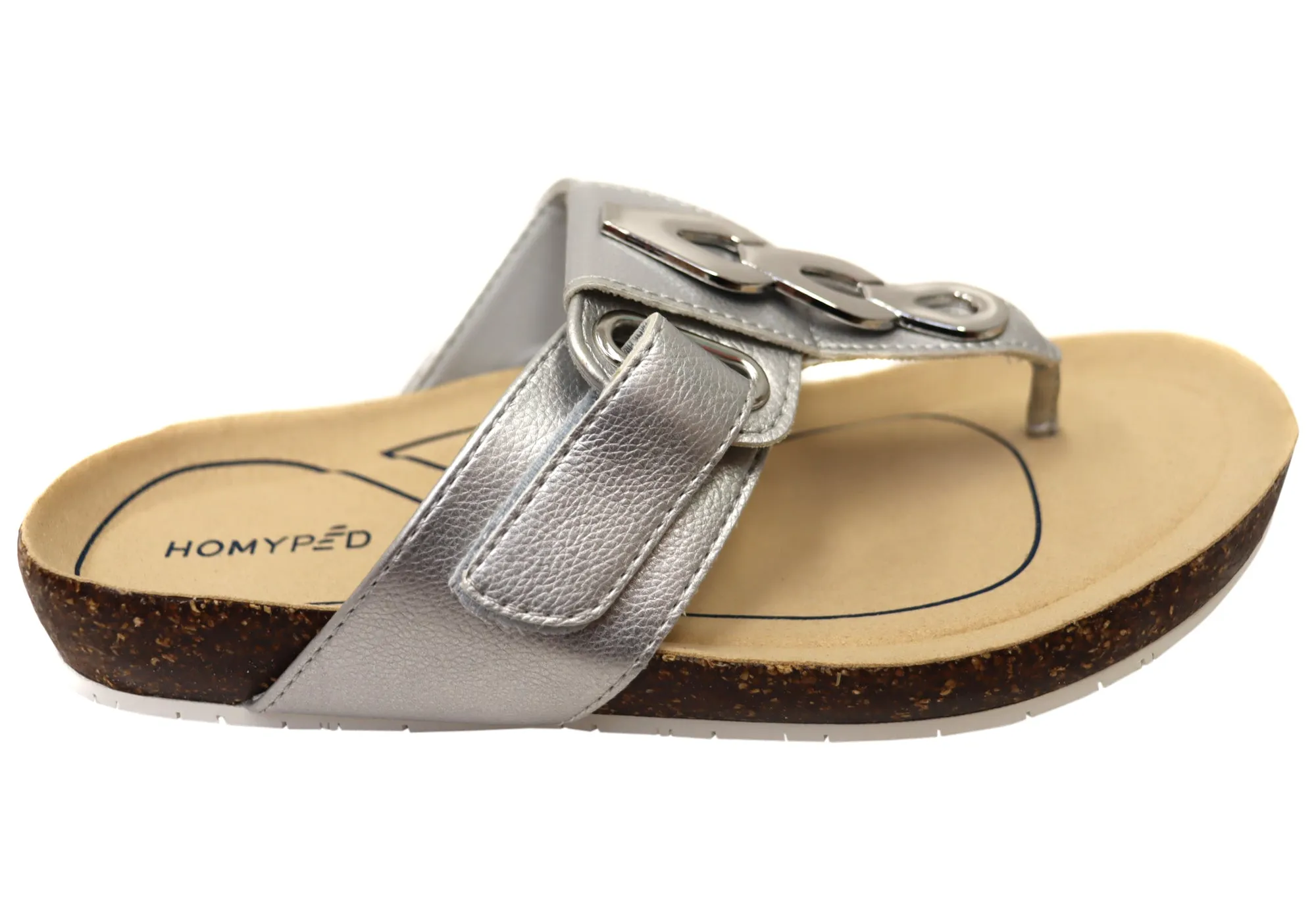 Stylish Footwear Homyped River Womens Comfortable Supportive Wide Fit Thongs
