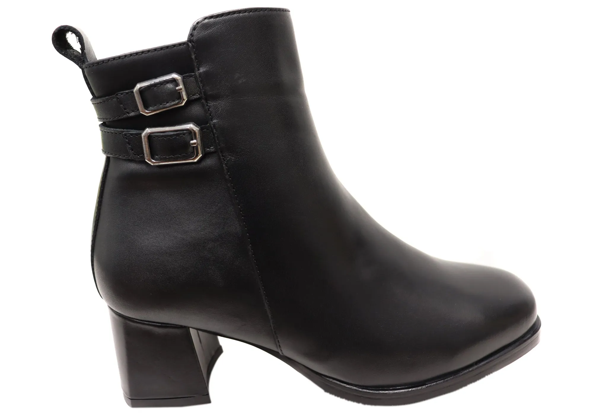 Orizonte Astara Womens European Comfortable Leather Ankle Boots Cold Weather Gear