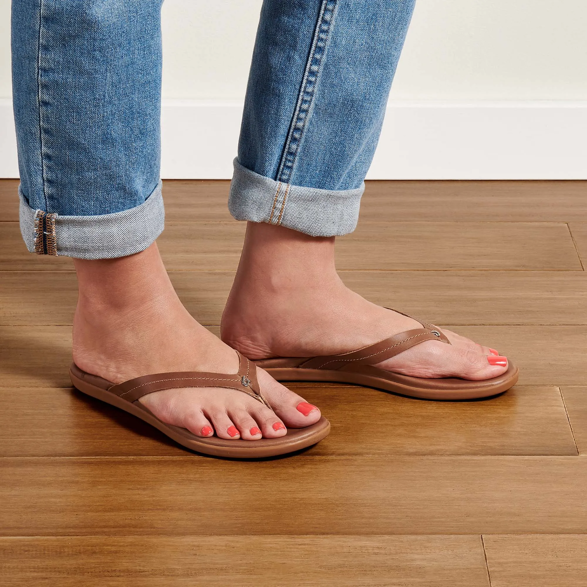 Rubber Sole Honu - Tan