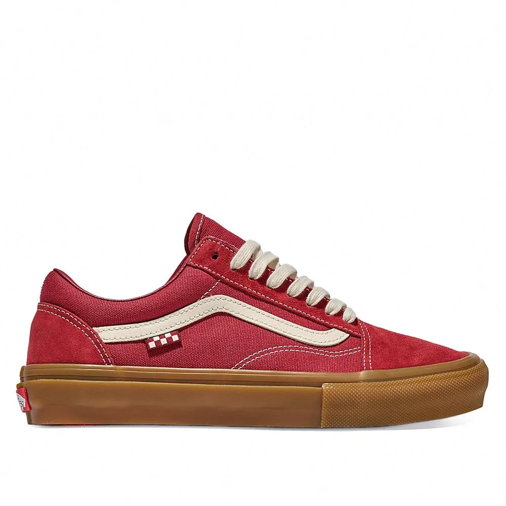 Vans Skate Old Skool - Red/Gum Dad Pick Team Match