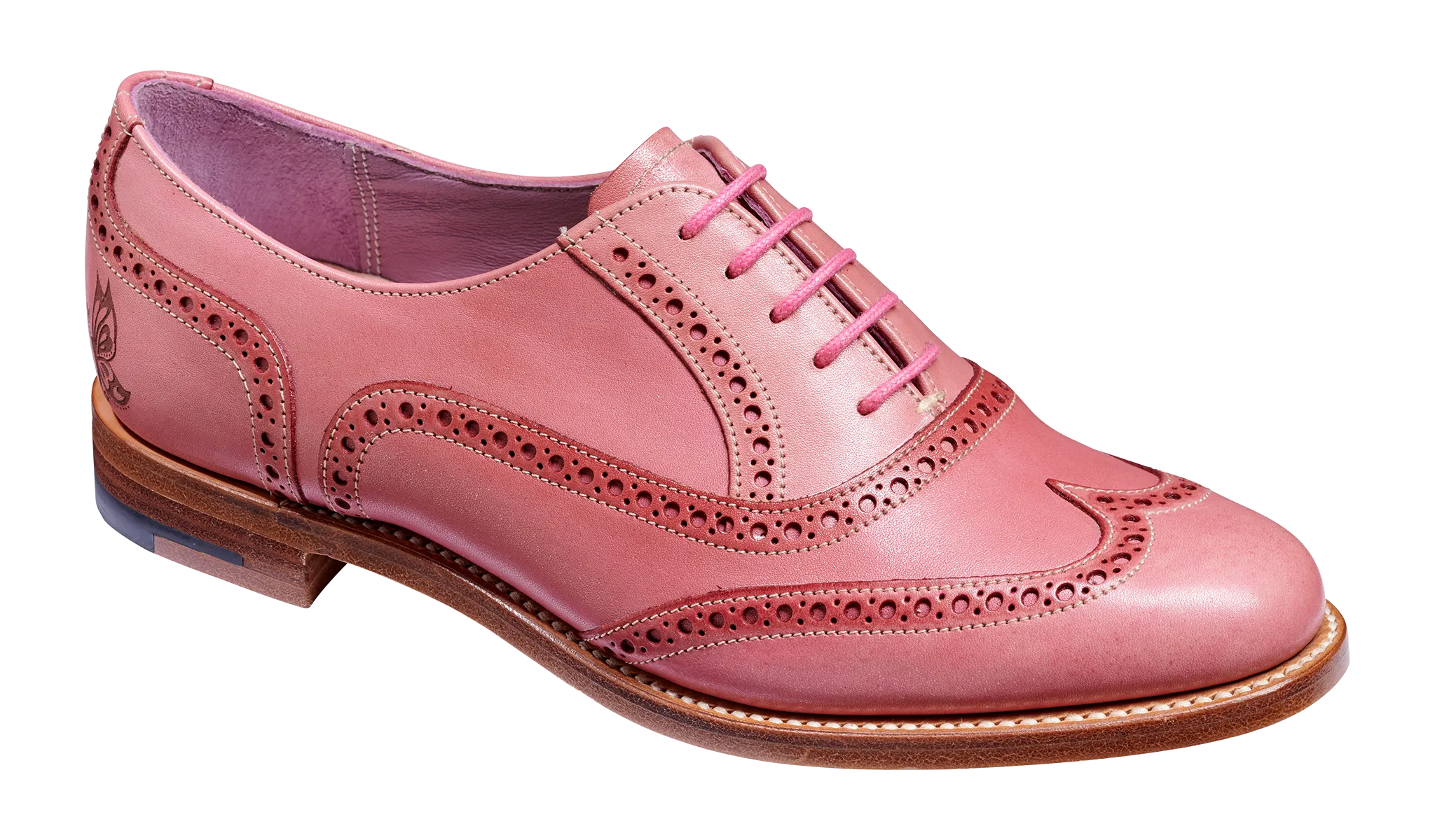 Santina - Pink / Glitter Crust Mark Edge Evening Comfort