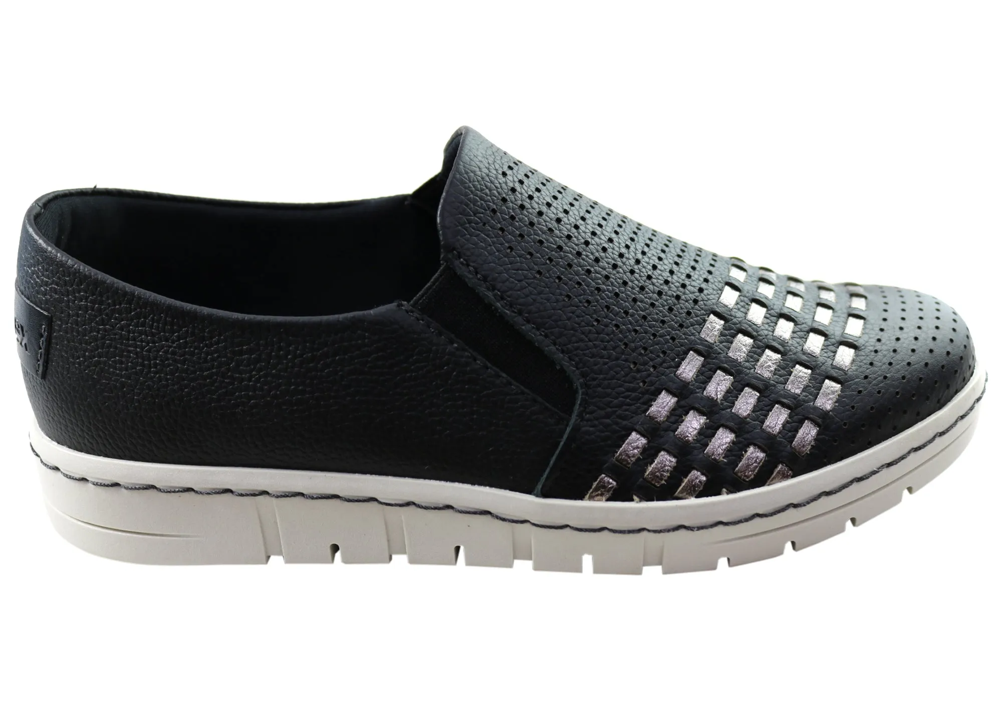 Cloud Soft Usaflex Dolce Womens Comfortable Leather Slip On Shoes Made In Brazil