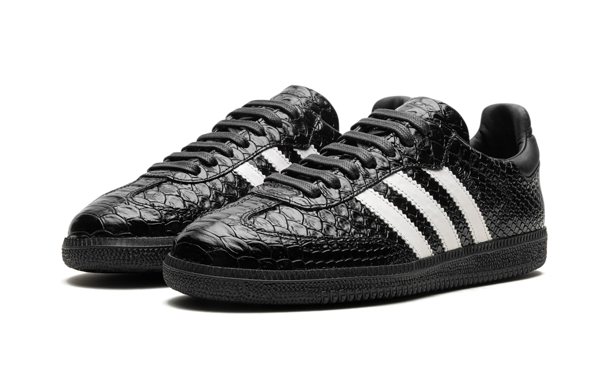 Samba OG "Made in Italy - Black Croc" Fur Trim
