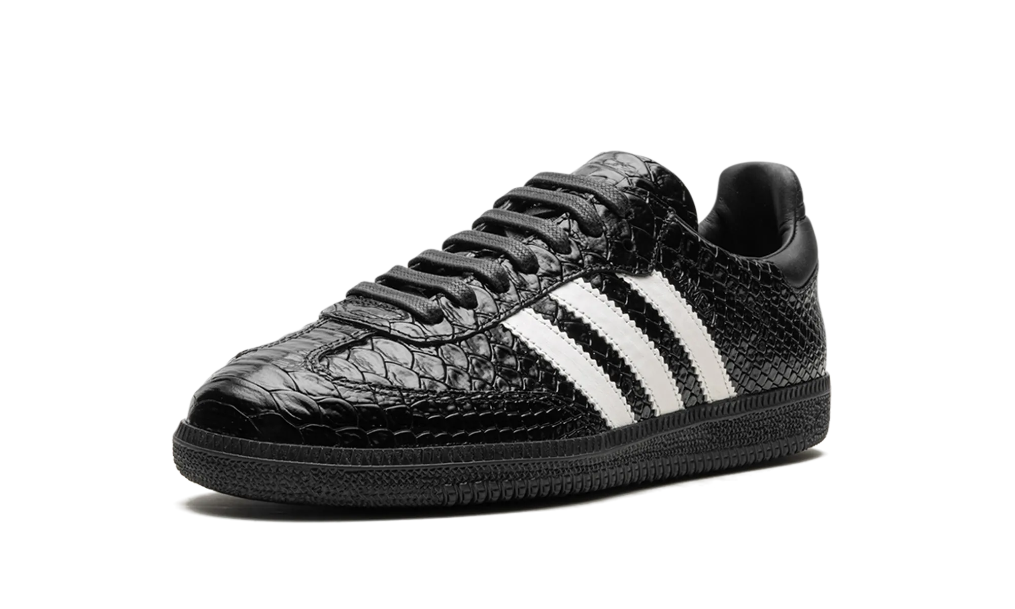 Durable Material Dad Style Samba OG "Made in Italy - Black Croc"