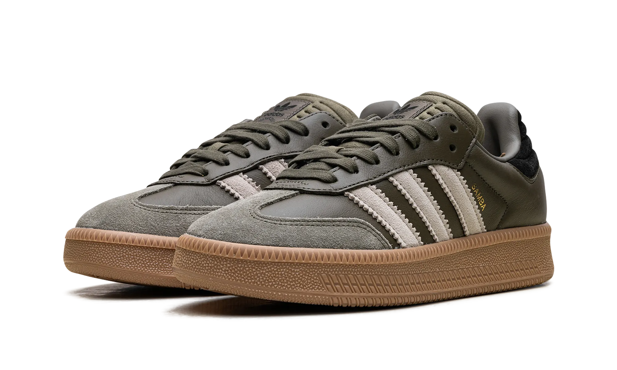 Fantasy Path Step Tall Samba XLG "Olive Strata Wonder Beige Gold Metallic"