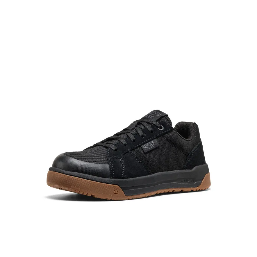 Play Mode Earth Mood Women's Kenton Work Shoe (Carbon Toe)  |  Black/Gum