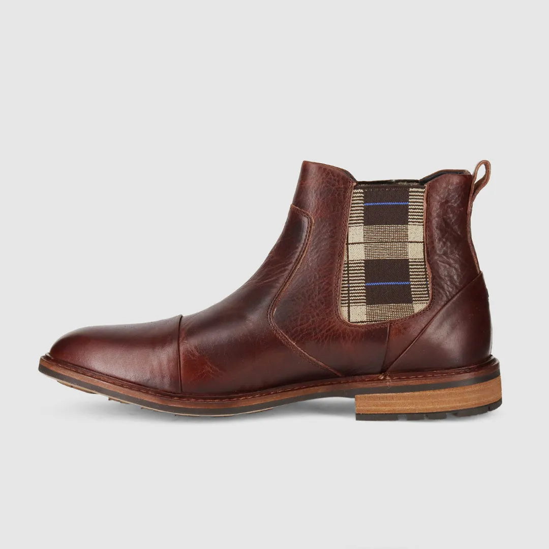 Fargo Chelsea Boots Dark Brown Transitional Look Low Profile Active Nomad