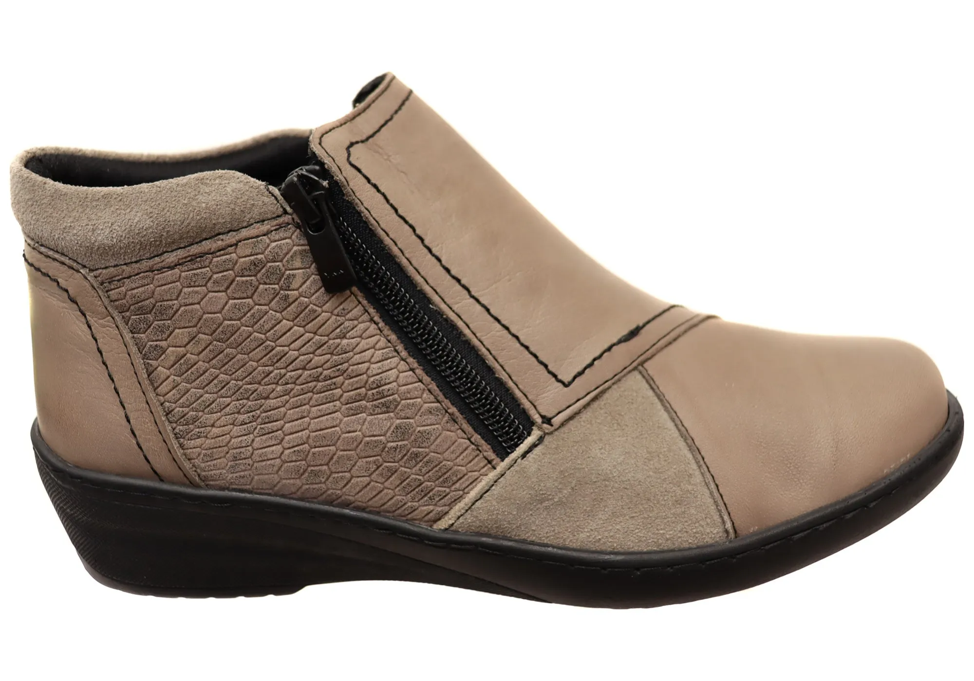 Cabello Comfort CP462-18 Womens European Comfortable Leather Boots Durable Shell Hiking Trails