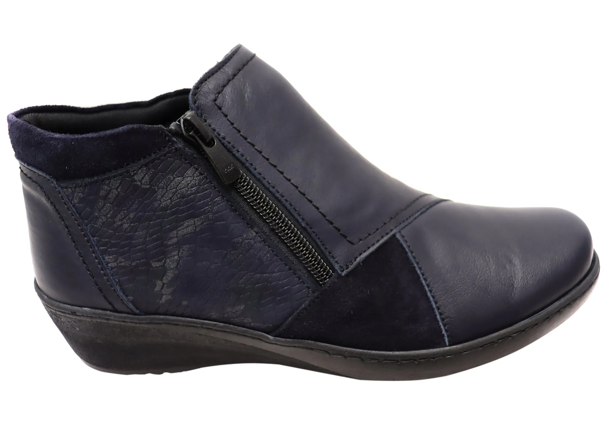 dry surface Slip Resistant Weather Resistant User Cabello Comfort CP462-18 Womens European Comfortable Leather Boots
