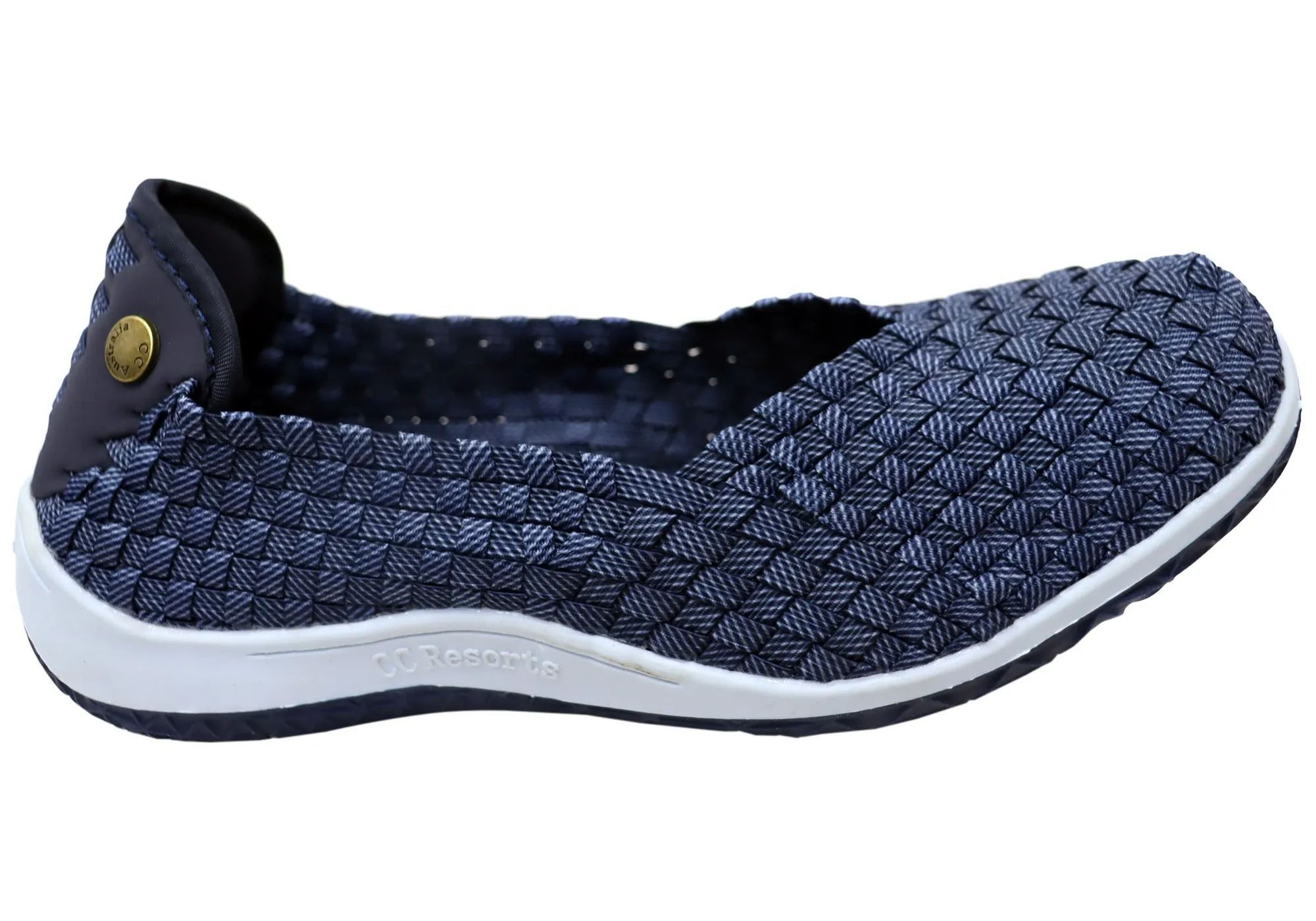 day trip Breath Option CC Resorts Sugar Womens Comfy Memory Foam Casual Flats