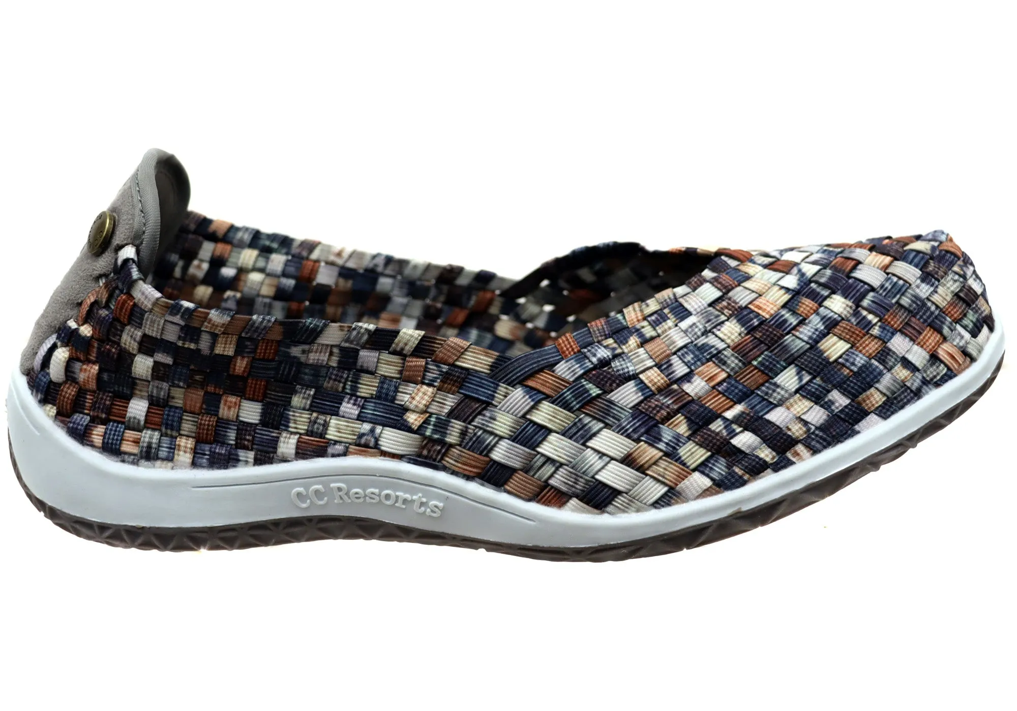 CC Resorts Sugar Womens Comfy Memory Foam Casual Flats Market Day