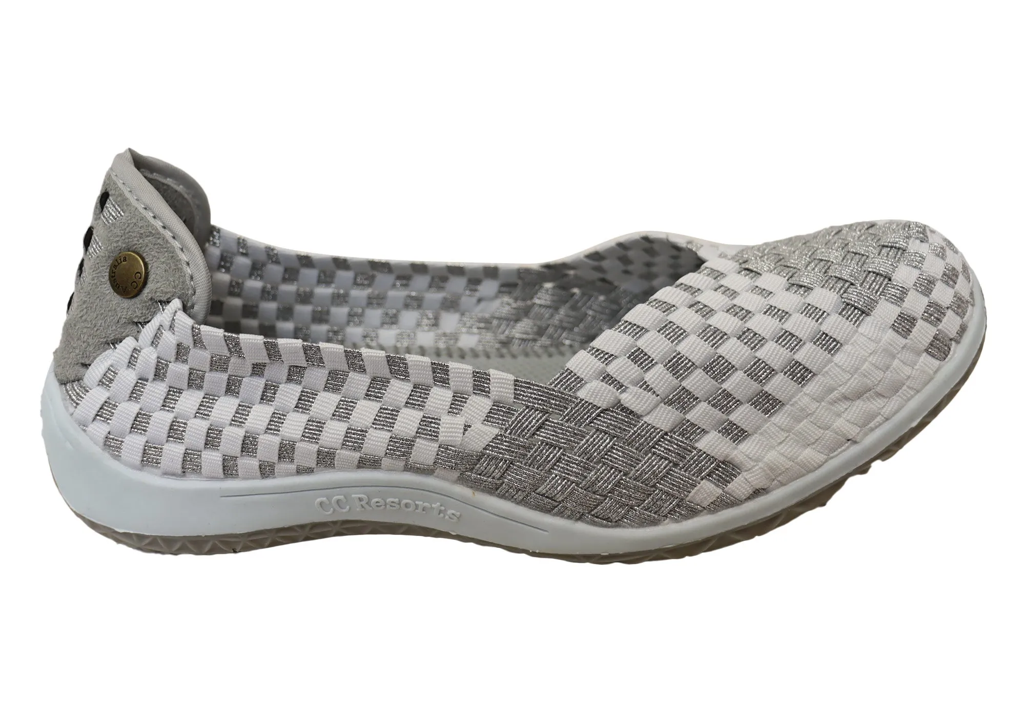 Long distance Ice Step CC Resorts Sugar Womens Comfy Memory Foam Casual Flats