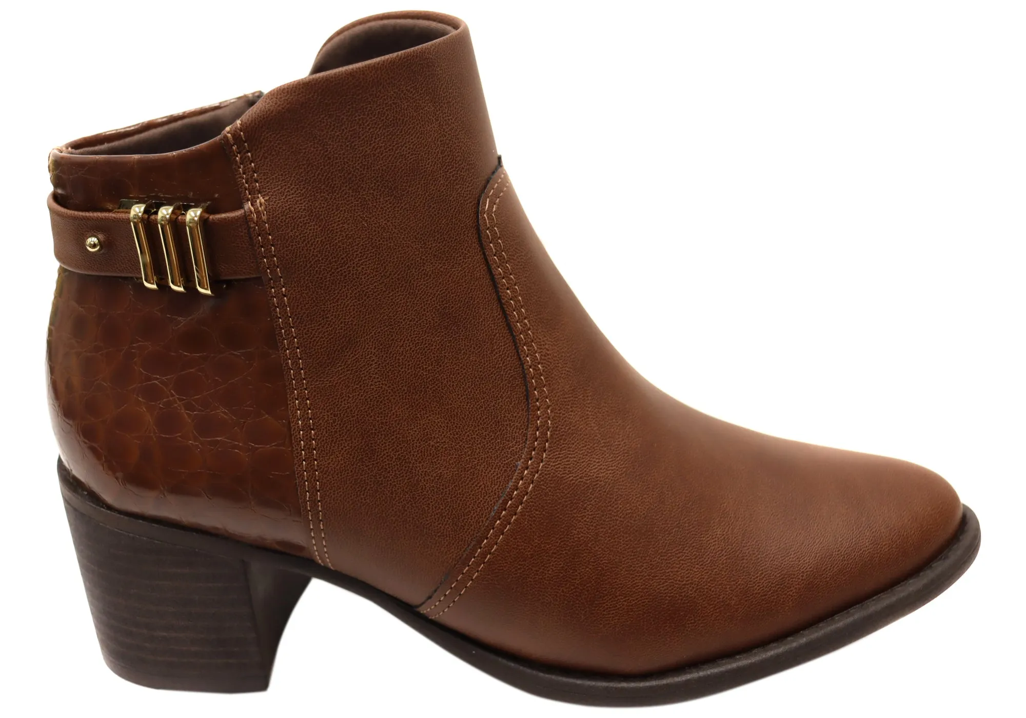 AntiOdor Flexible Frame Weather Resistant User Comfortflex Vixen Womens Brazilian Comfortable Ankle Boots