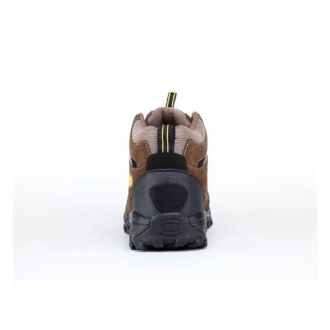 Mt. Emey 9703-2L Brown - Men's Outdoor Hiking Boots Cushioned Step Winter Walker Fashion Choice