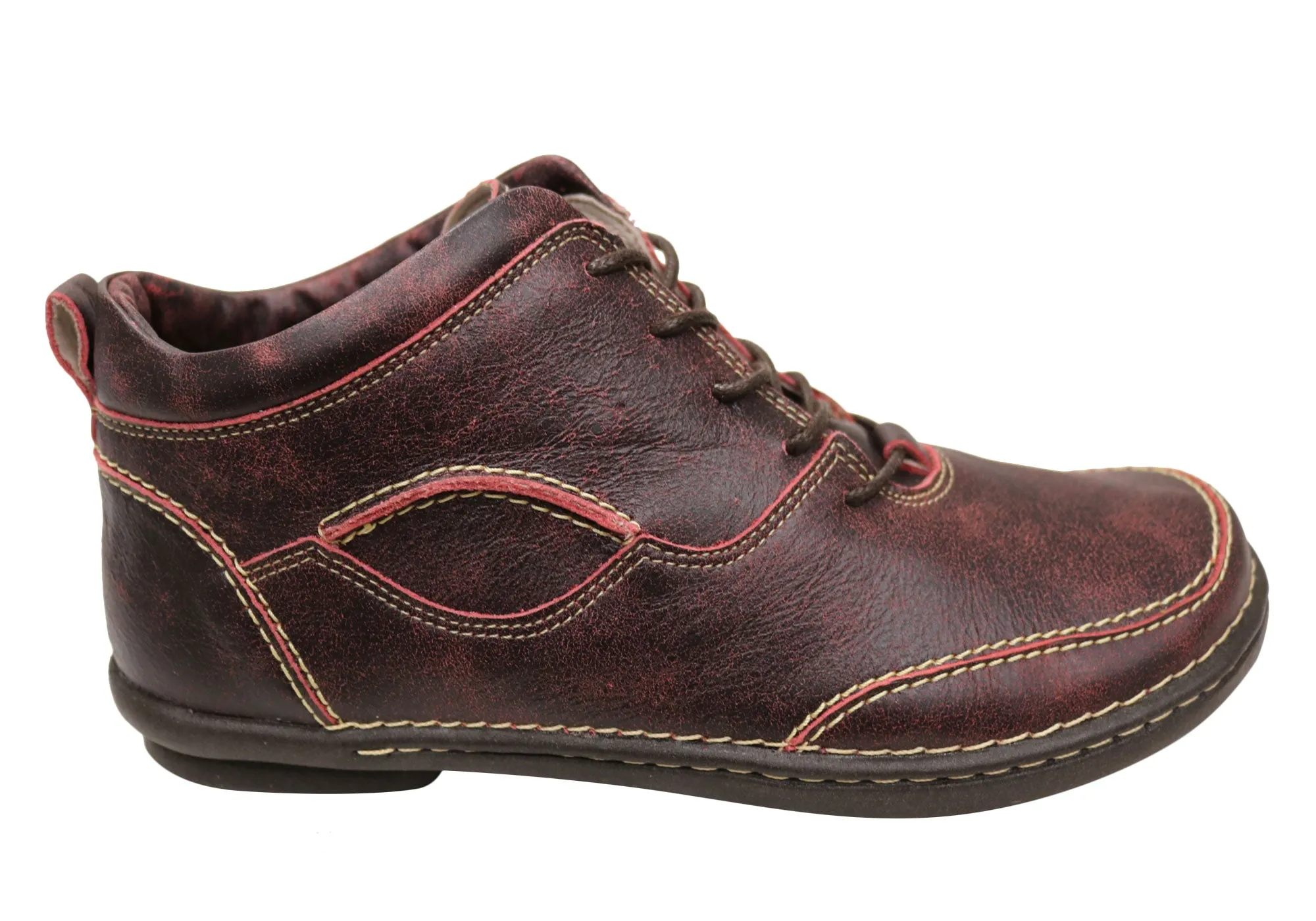 Comfort Lining Winter Walker Reliable Support J Gean Mayfair Womens Comfortable Leather Ankle Boots Made In Brazil