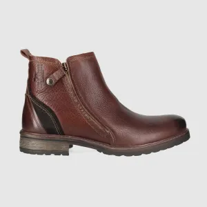 High   Performance Hunter Zip Up Boots Dark Brown