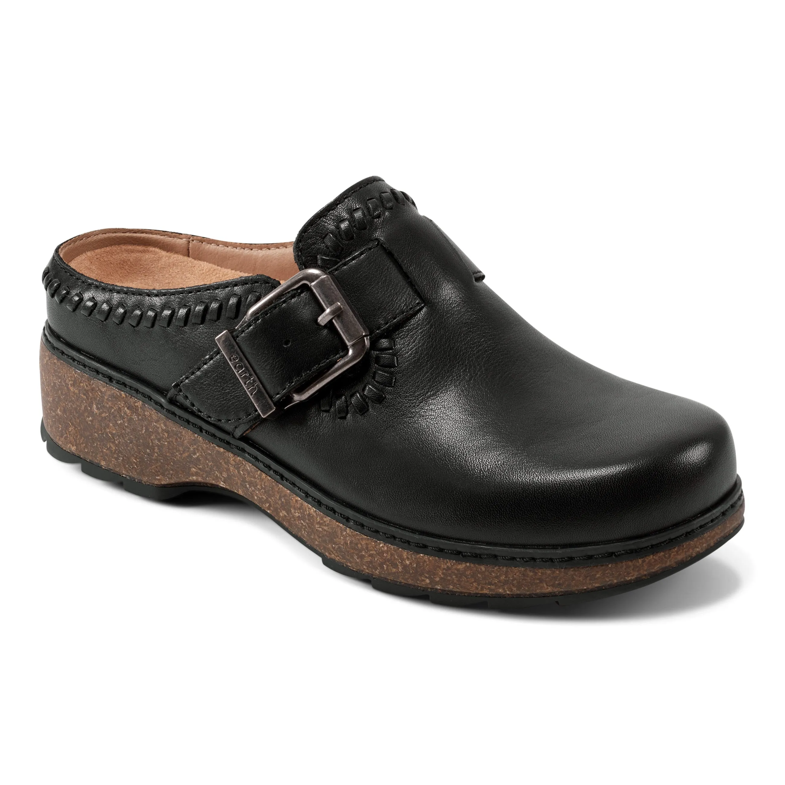 Kay Round Toe Slip-on Casual Clogs Secure fit Lace Up Style