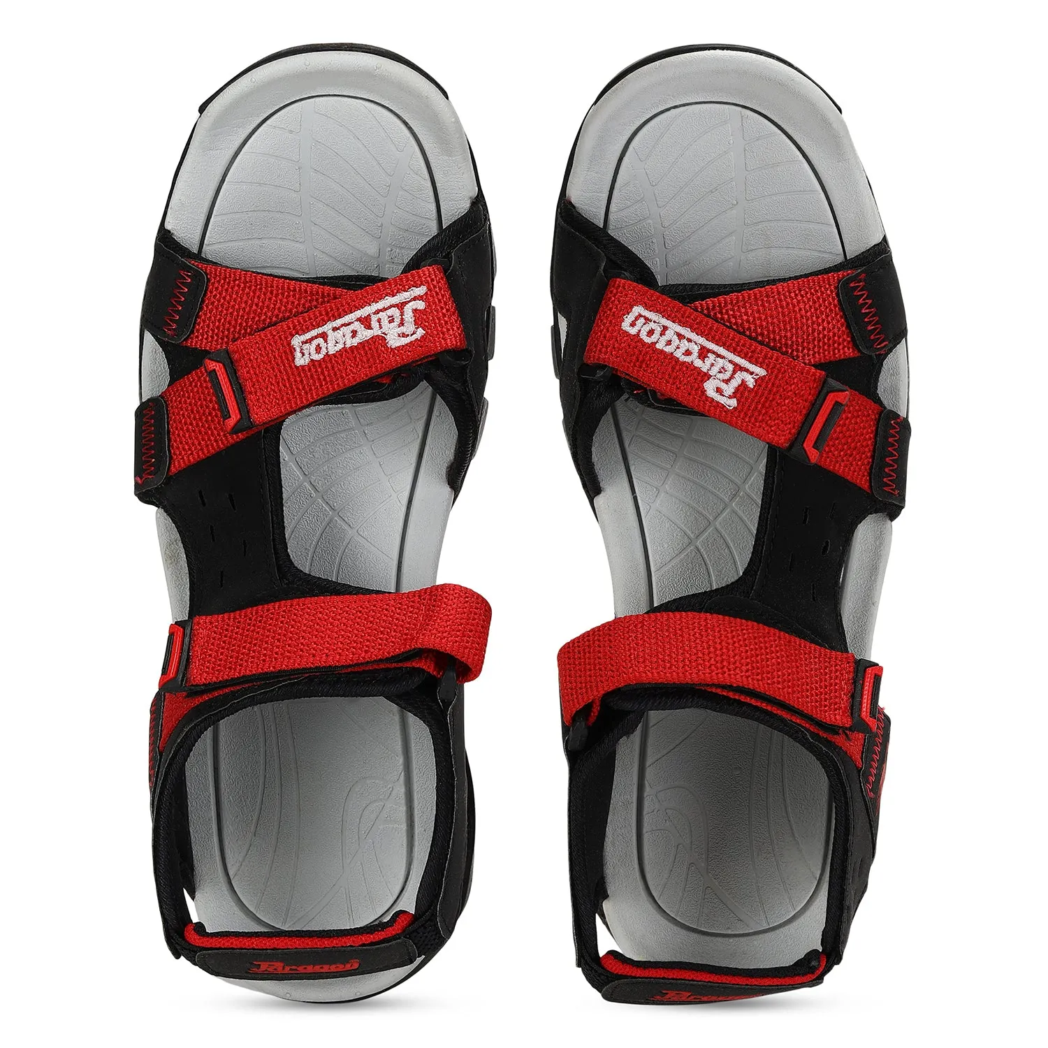 Paragon K1403G Men Stylish Sandals | Comfortable Sandals for Daily Outdoor Use | Casual Formal Sandals with Cushioned Soles Everyday Wear Neon Glow