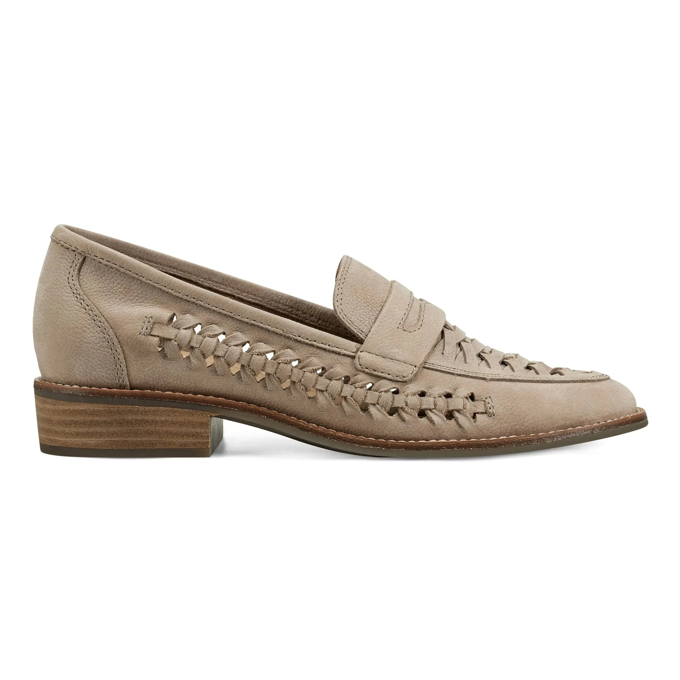 Eco Friendly Office Workers Icon Walk Ella Round Toe Slip-on Casual Flat Loafers