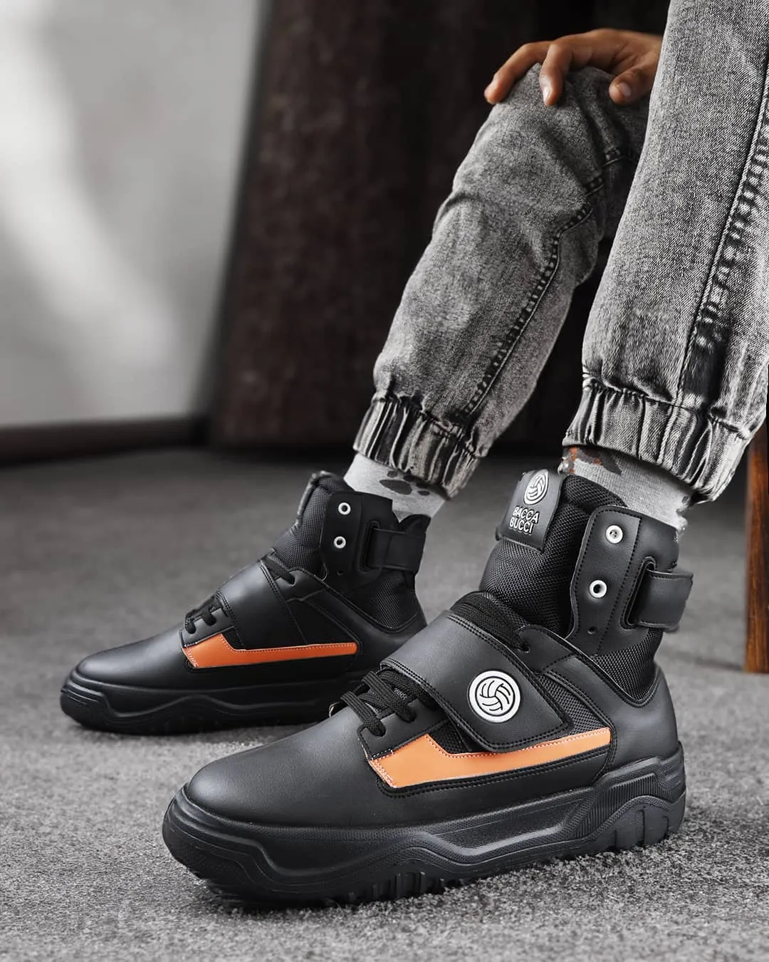 Arch Support Health Focused Bacca Bucci DENVER High-Top Sneakers