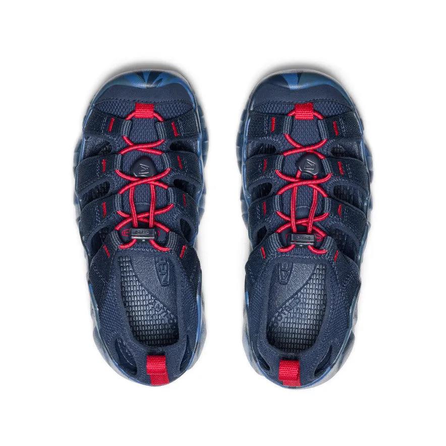 Shore Play Big Kids' Hyperport H2 Sandal  |  Naval Academy/Red Carpet