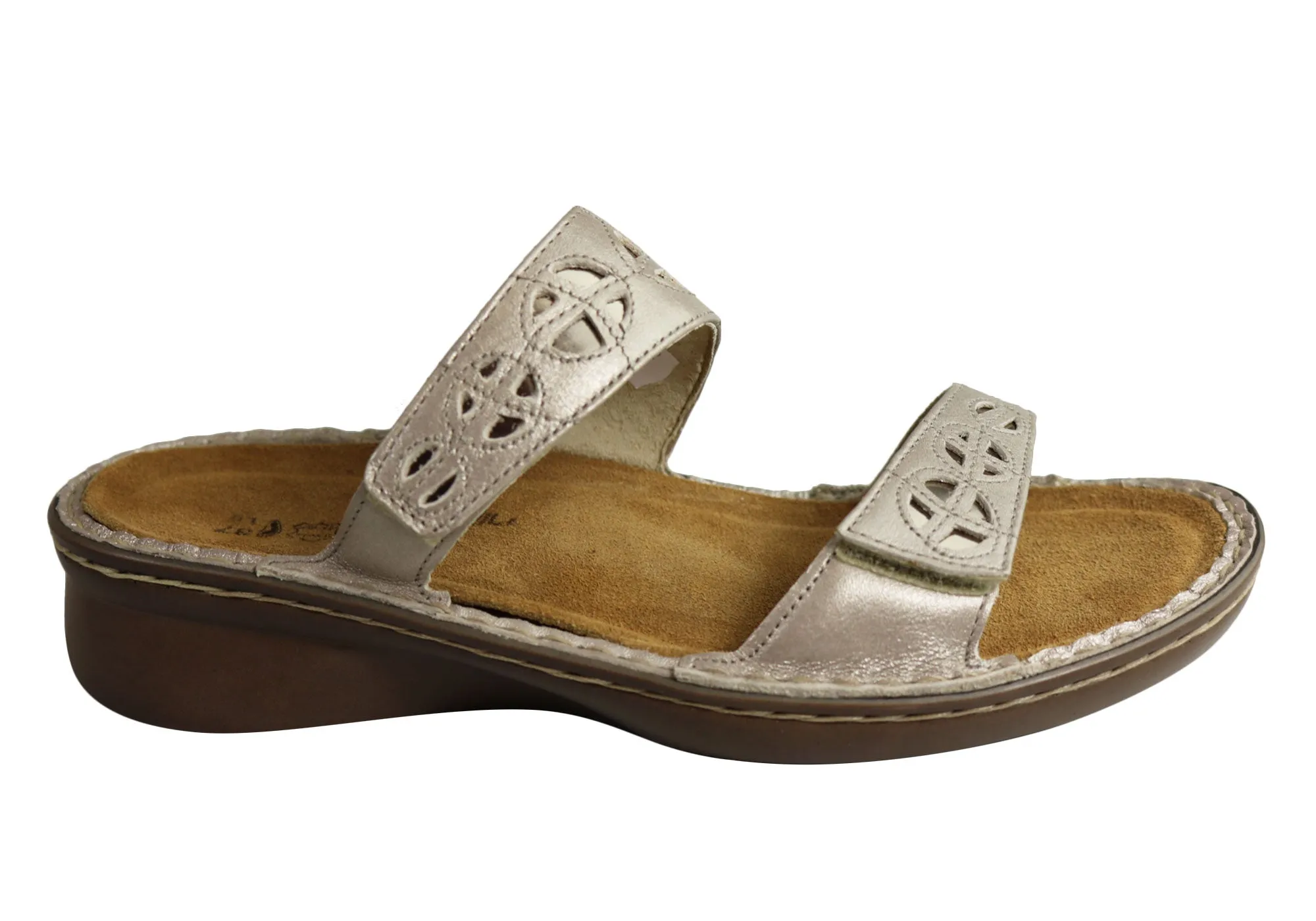 Naot Cornet Womens Comfort Wide Fit Orthotic Friendly Slide Sandals Odor Resistant