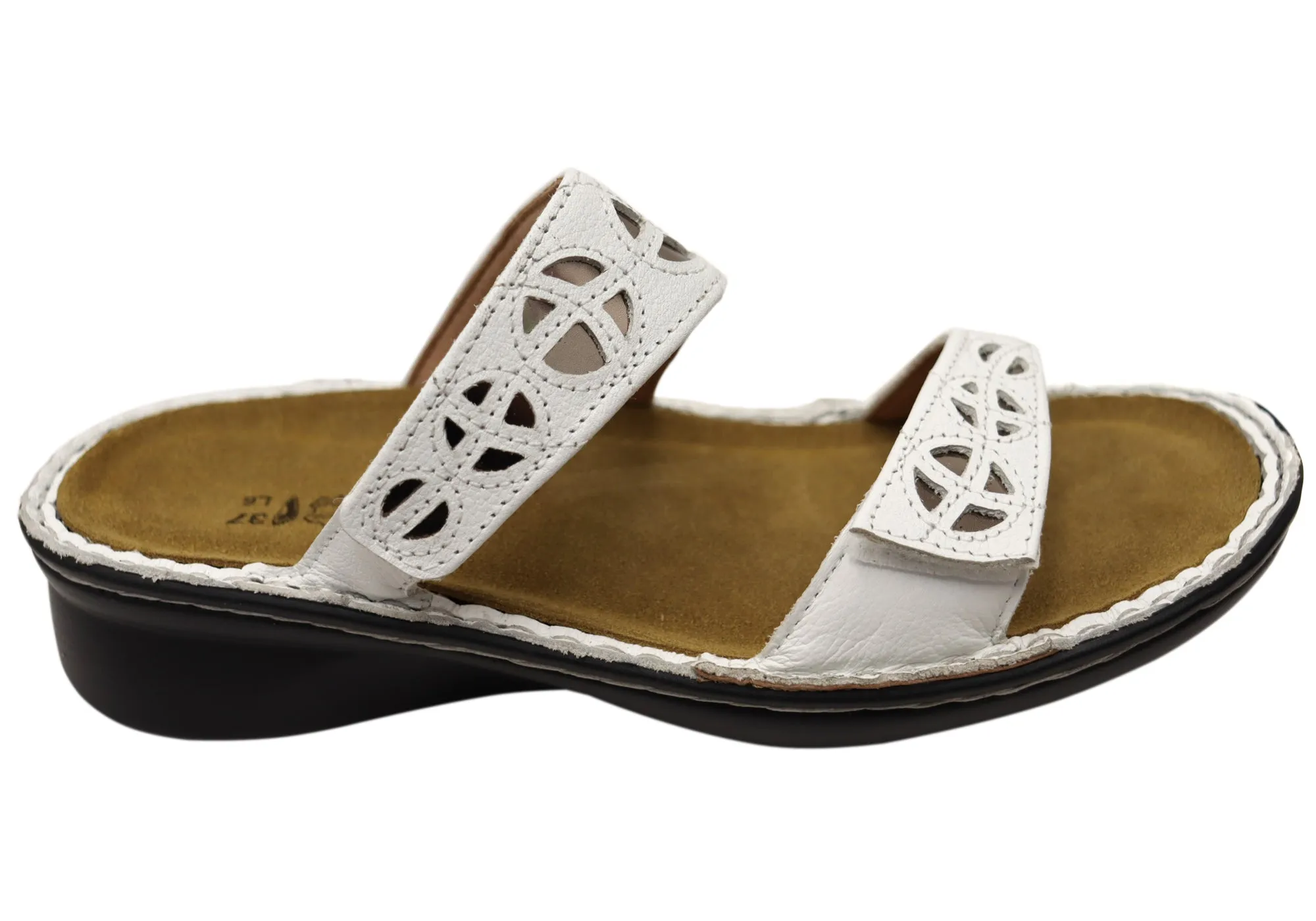 Light cushion Relaxed Outdoor Footwear Naot Cornet Womens Comfort Wide Fit Orthotic Friendly Slide Sandals