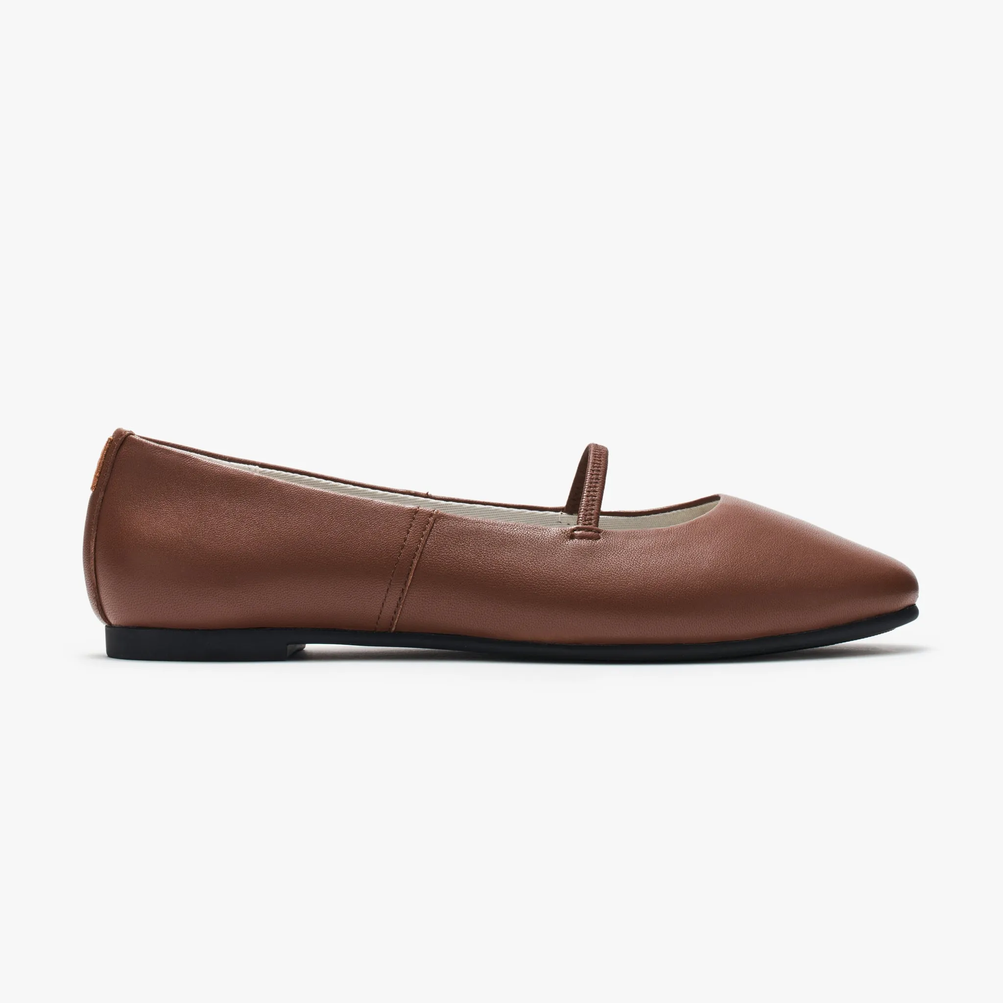 Premium Fit Travel Flats - Brown
