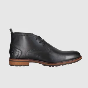 City Trek Fern Lace Up Boots Black