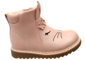 Strong Laces Shock Absorbing Grosby Tori Girls Kids Baby Toddler Comfortable Boots