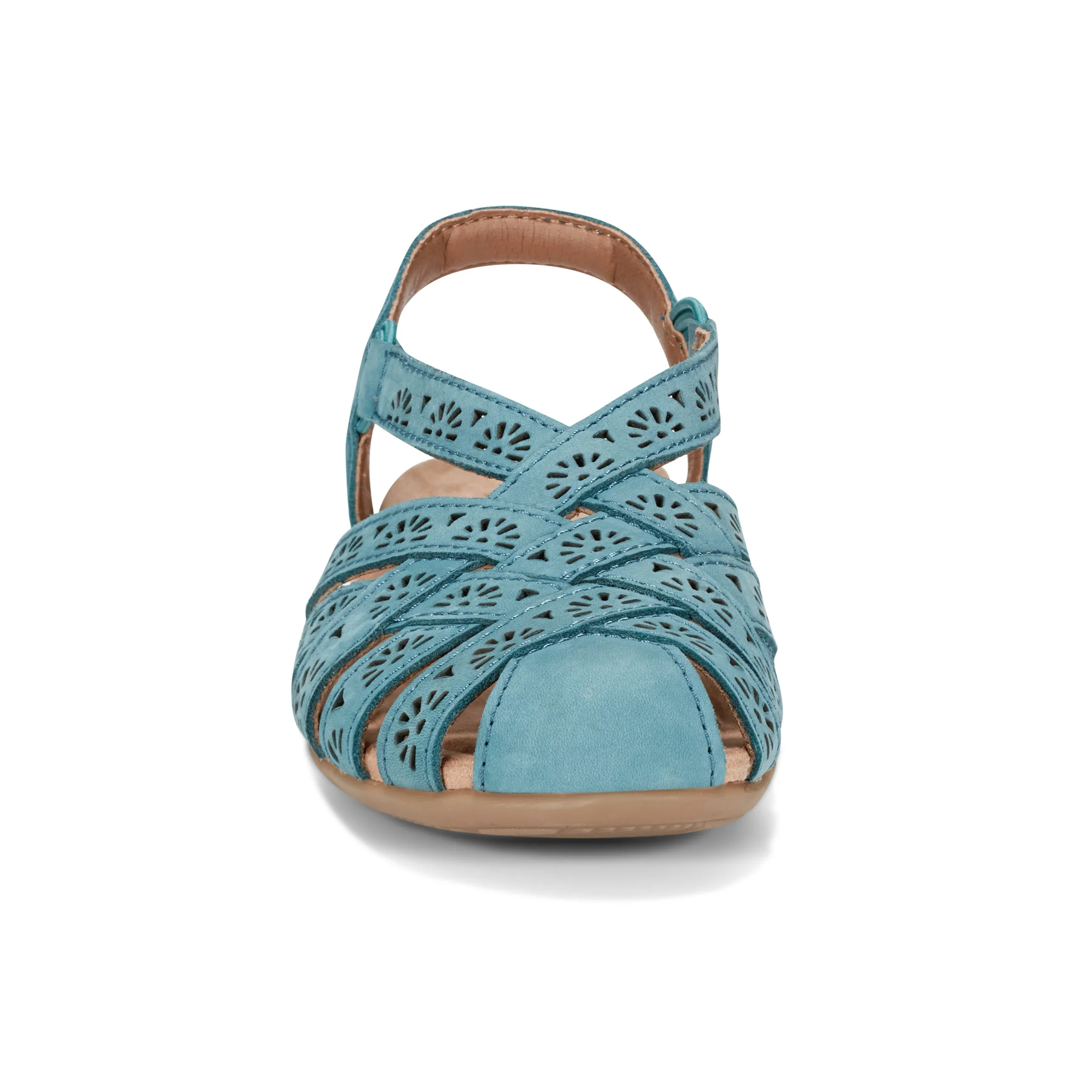 Briel Round Toe Casual Slingback Flat Sandals group walk Eco Friendly Minimalist Fans