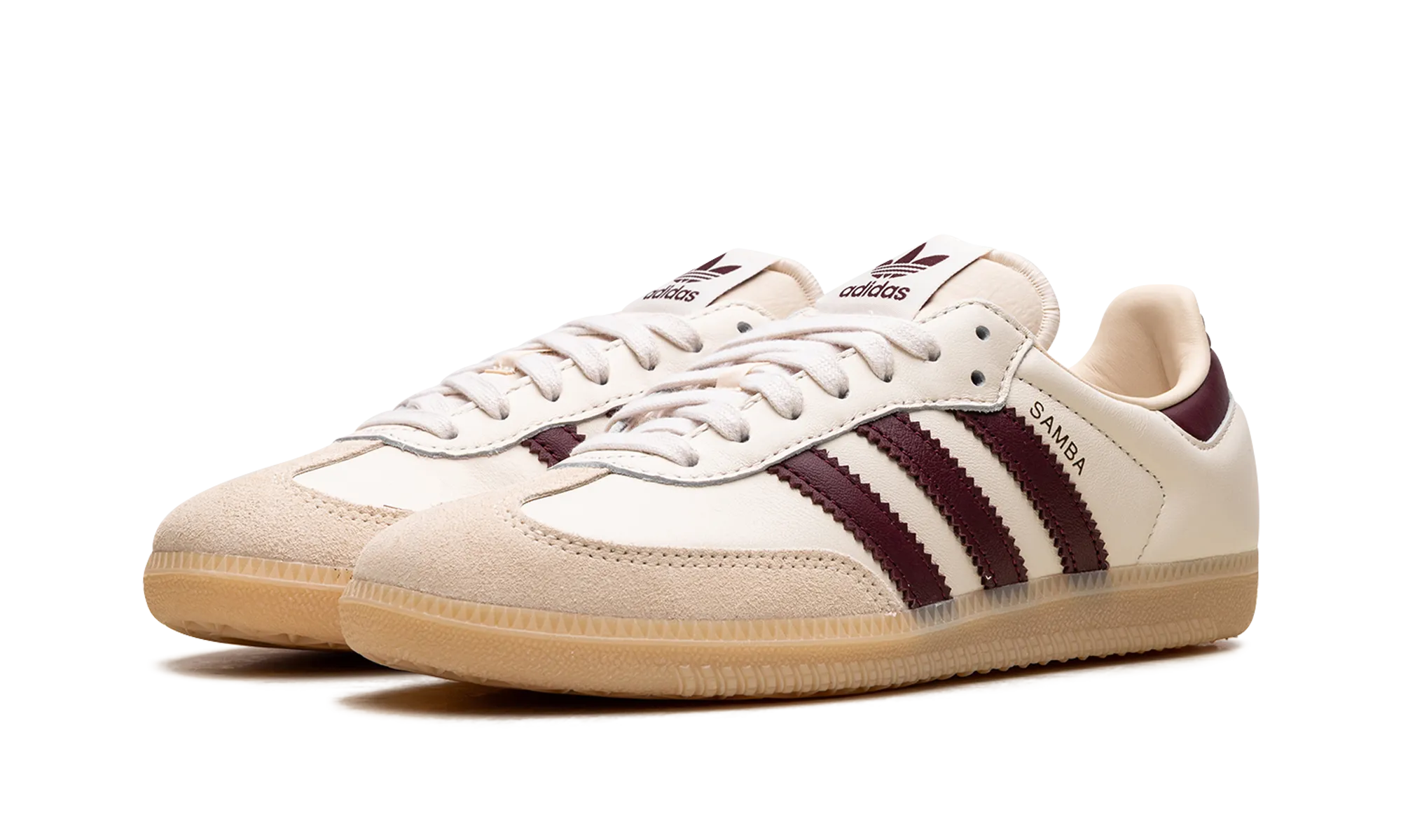 Ventilated Rapid pace Samba OG "Cream White / Burgundy"