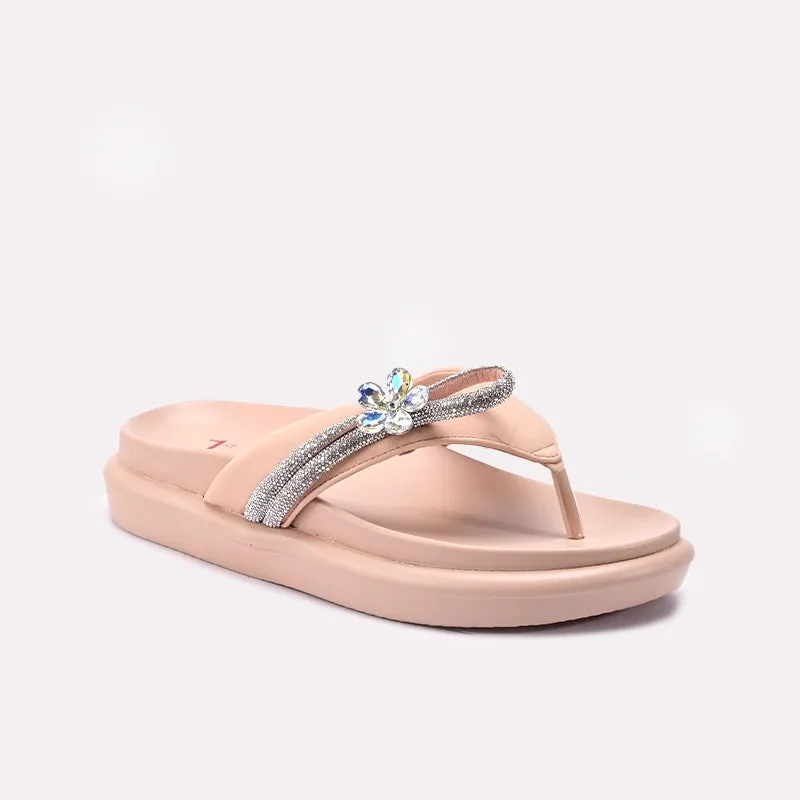 Arch Support Daily Walk Breathable mesh Womens Fawn Comfy Flip Flops 0413407