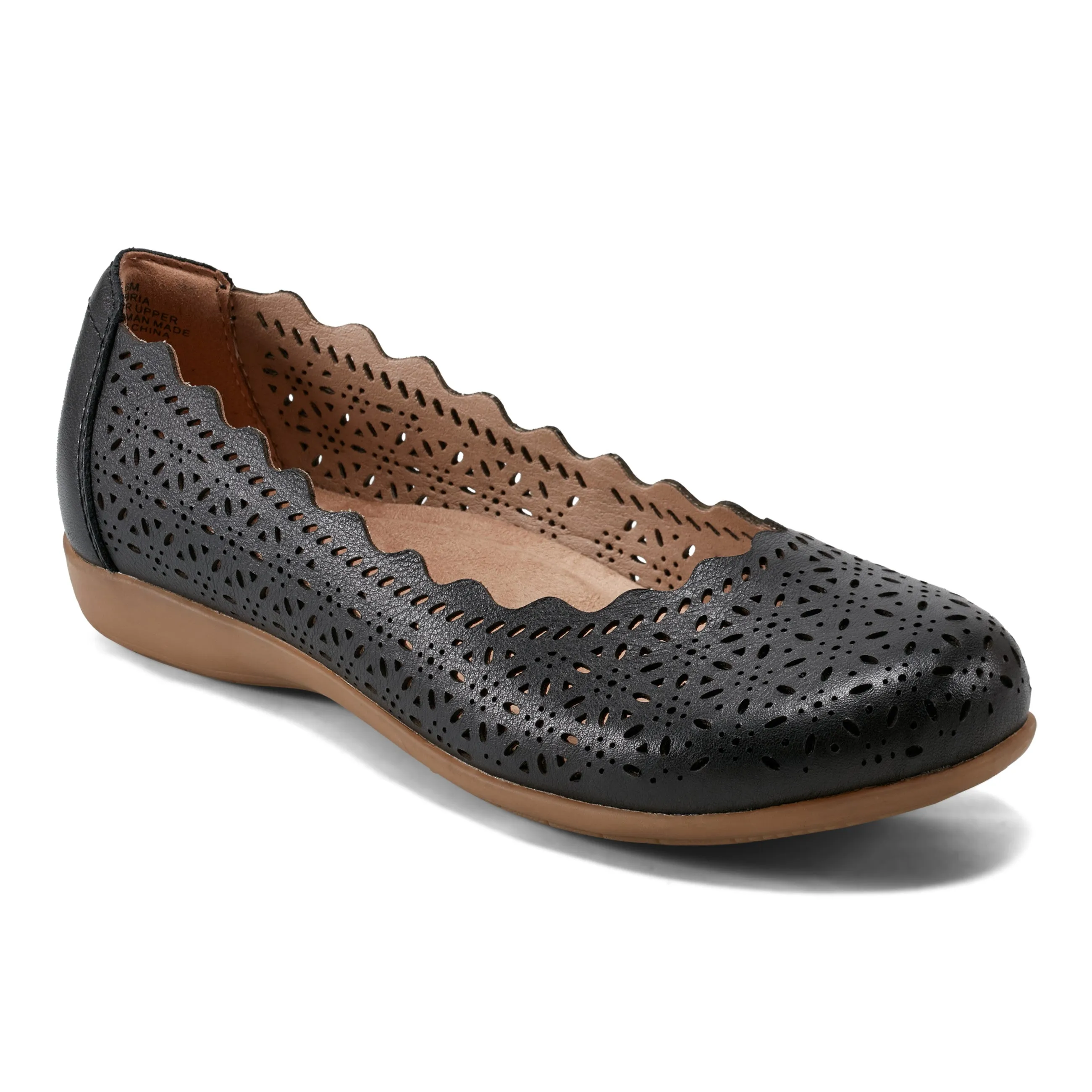 Bria Round Toe Casual Slip-on Ballet Flats Mesh Upper Quality