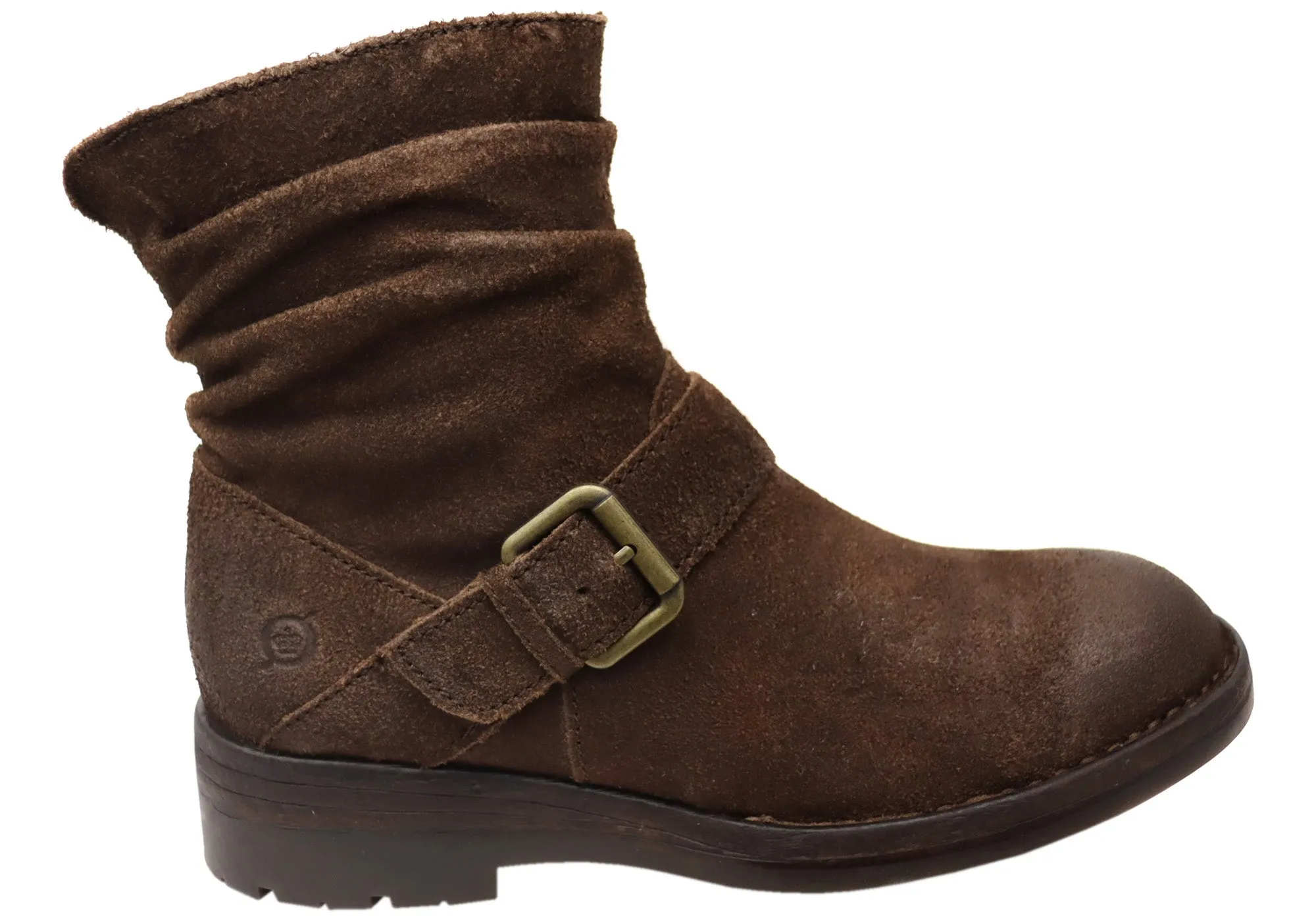 Born Midway Womens Comfortable Leather Ankle Boots Stable Support Adventure Journey