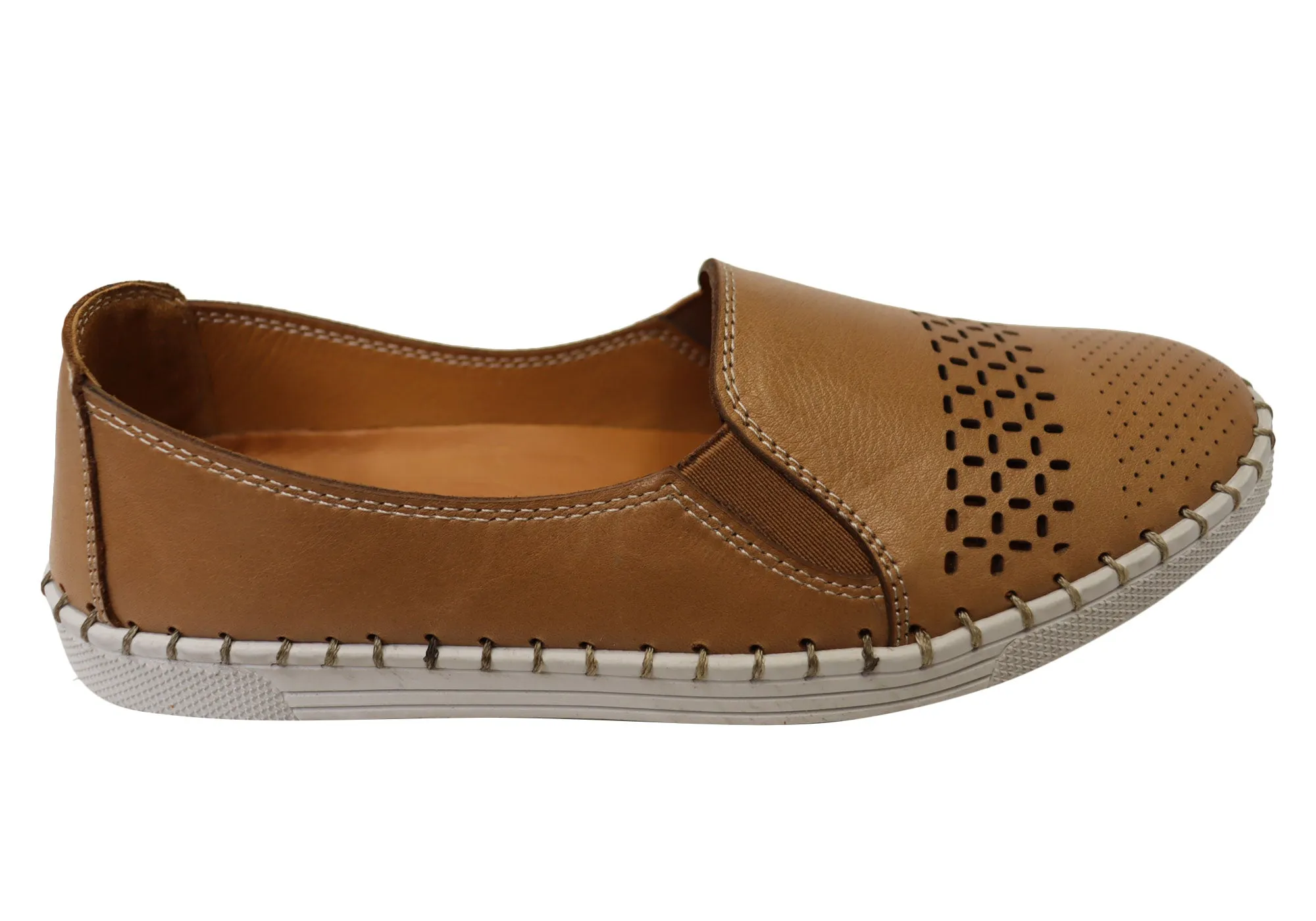 Orizonte Harlow Womens European Comfortable Leather Shoes Easy Going City Tour