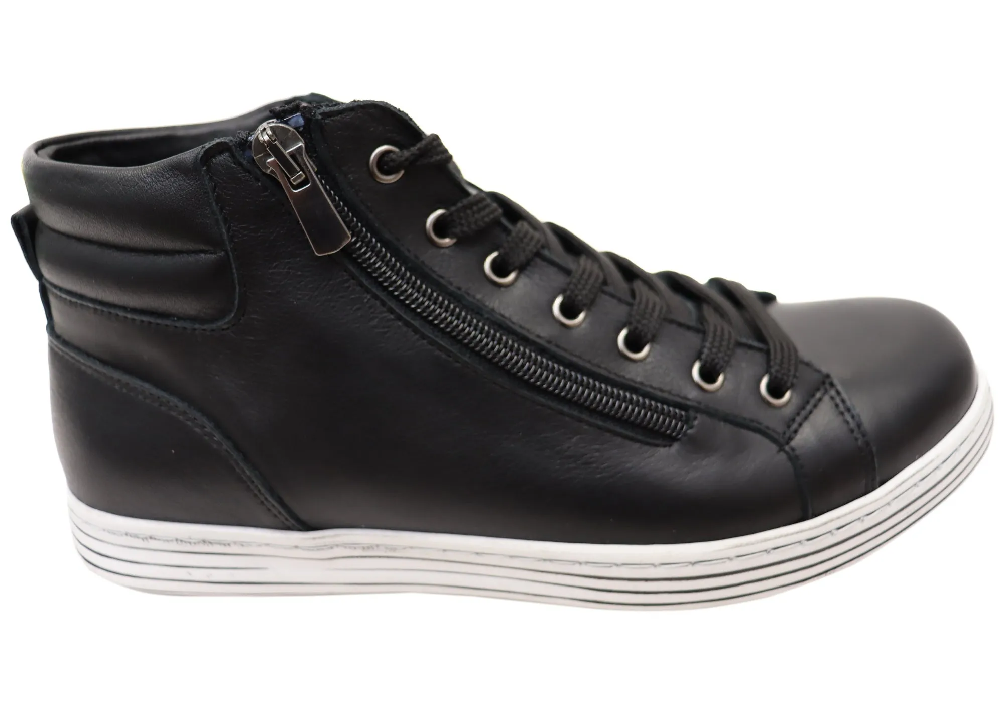 Cabello Comfort Urban Womens Comfortable Leather European Ankle Boots Weekend Trek