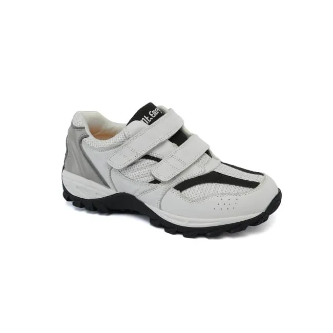 Simple Edge Seamless Upper Mt. Emey 9702-3V White - Men's Explorer I White Straps