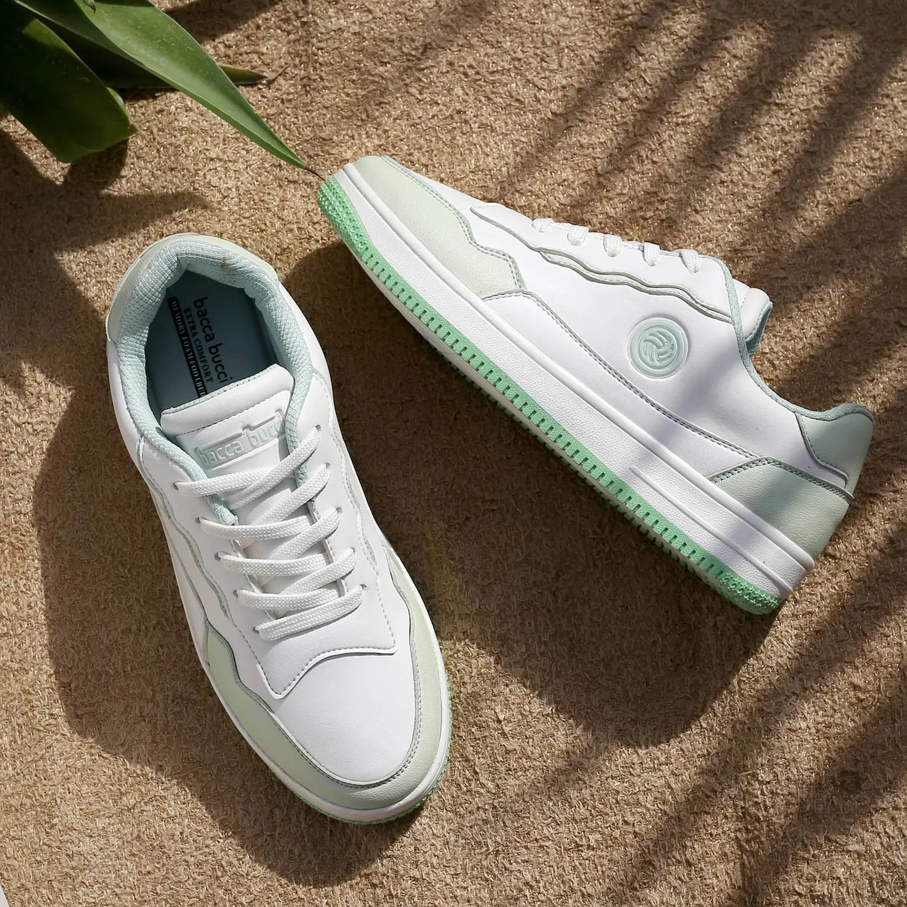 Quiet Step Busy Path Bacca Bucci INFINITY Low Top Flat Sole Fashion Women's Sneakers