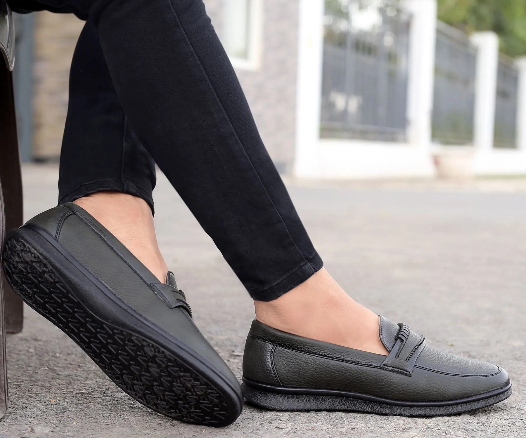 Relaxed Vibe Bacca Bucci MUNICH Dress Loafer Moccasins Driving Shoes for Men