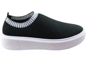 Stretch Step LaceUp Beira Rio Conforto Cipriana Womens Comfort Casual Shoes Made In Brazil