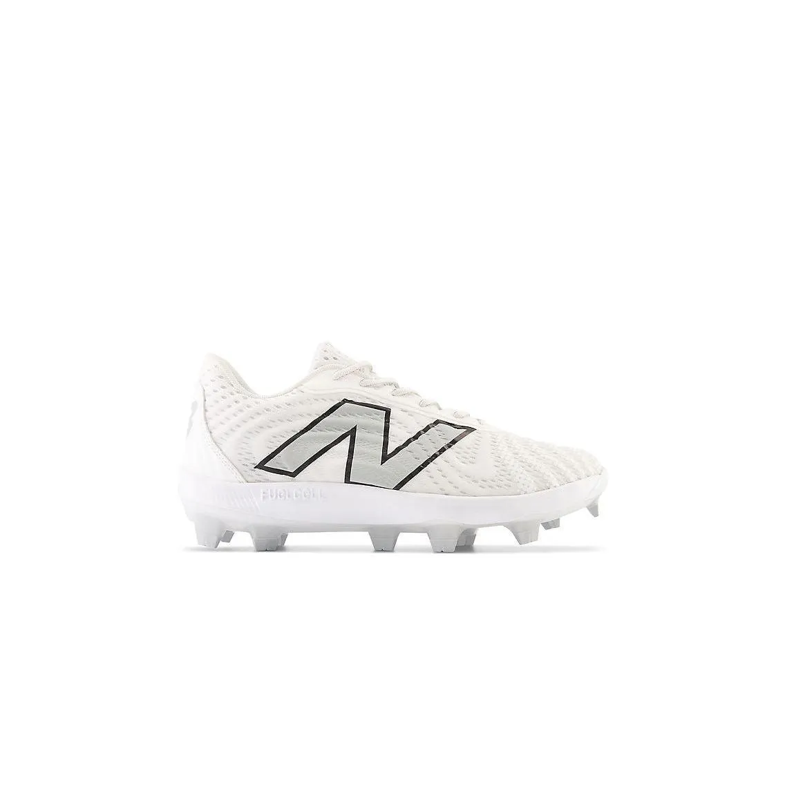 New Balance Men's FuelCell 4040 V7 Molded Baseball Cleats - Optic White / Raincloud - PL4040W7 Color Mix