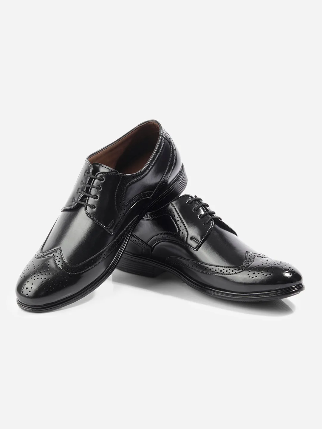 Men's Black Regular Toe Lace Up Formal (IX1079) Top Shade Ballroom Event