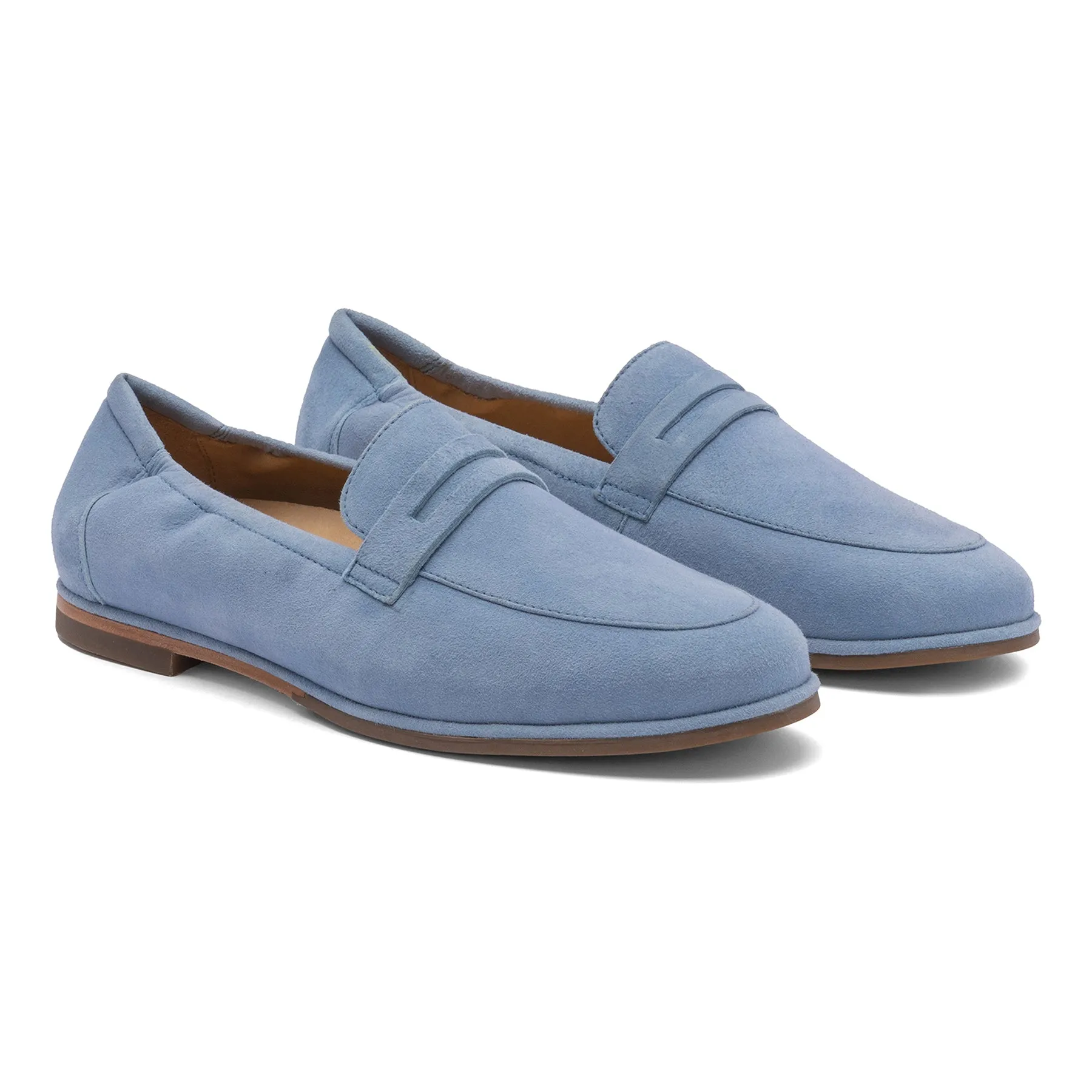 Strada Loafer Metatarsal Cushion Feel Brushed Finish