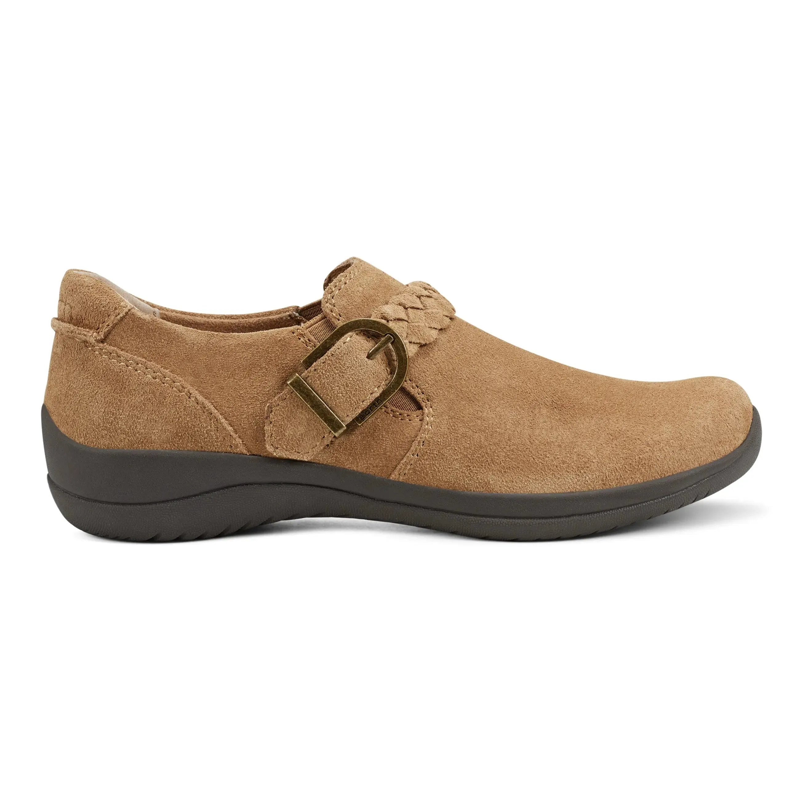 Grab Now Island Step Farage Round Toe Casual Slip-on Flats