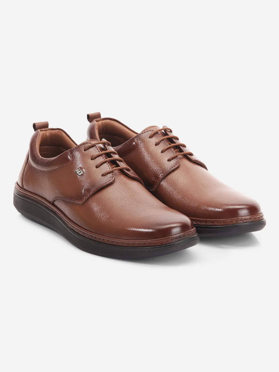 Quiet Step Sport Shade Men's Tan Round Toe Lace Up Semi Formal (ID2226)