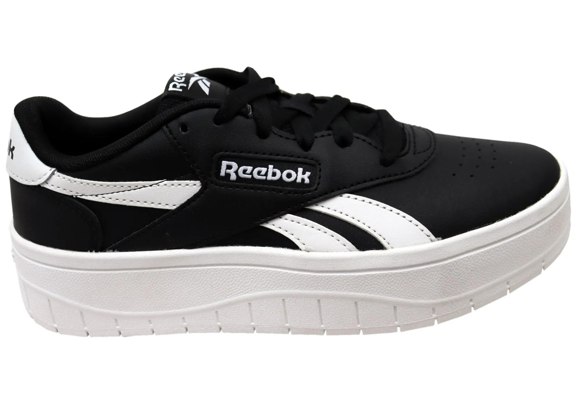 Reebok Womens Court Advance Surge Comfortable Lace Up Shoes Free Step